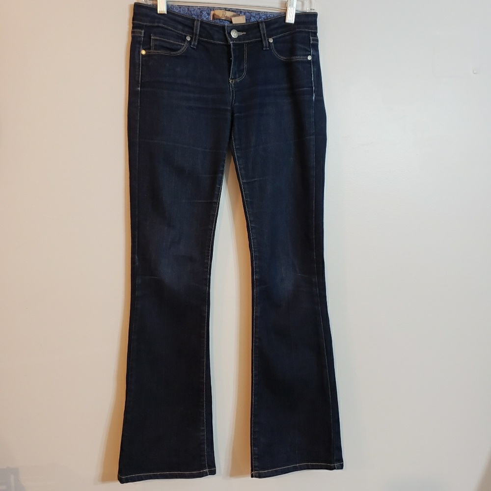 Paige Jeans Laurel Canyon Flair Leg Dark Rinse 26